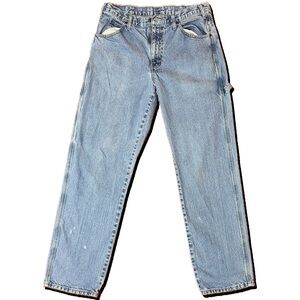 Dickies Men's Relaxed Fit 32X32 Medium Jeans 100% Cotton